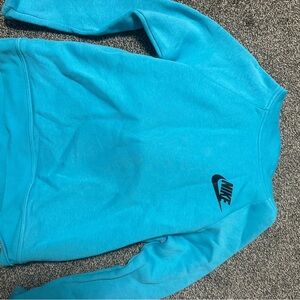 Nike Turquoise Sweatshirt with Black Logo